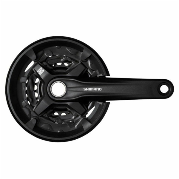 Shimano Juego De Bielas Y Platos Altus Fc-mt210 175 Mm 40x30x22d 9v Negro Con Cubrecadena/sin Caz.