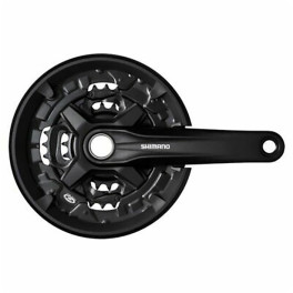 Shimano Juego De Bielas/platos Acera 175 Mm 44x32x22d 9v Negro Con Guardacadena/sin Cazoletas