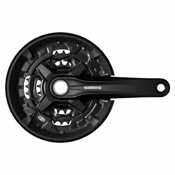 Shimano Juego De Bielas/platos Acera 175 Mm 44x32x22d 9v Negro Con Guardacadena/sin Cazoletas