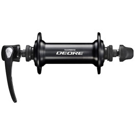 Shimano Buje Delantero Deore Hb-t610 Freno Llanta 36 Agujeros Cierre Rapido 100x108 Mm Negro