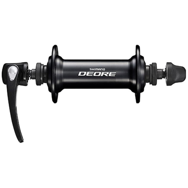 Shimano Buje Delantero Deore Hb-t610 Freno Llanta 36 Agujeros Cierre Rapido 100x108 Mm Negro