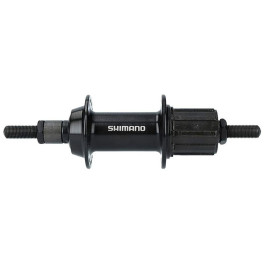 Shimano Nucleo Fh-ty500 Freno Llanta 36 Agujeros Cierre Rapido 135 Mm 7v Negro