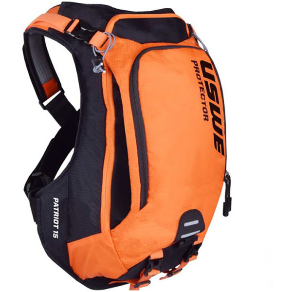 Sac à Dos de Protection Uswe Patriot15 Noir/orange Sans Réservoir