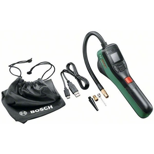 Gonfiatore Elettrico Bosch Easypump 10,3 Bar Con Luce Led