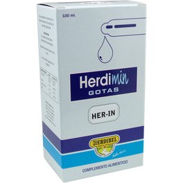 Frasco Herdibel Herdimin Dep 100 ml com conta-gotas