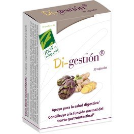 100% Naturel Digestion 30 Capsules