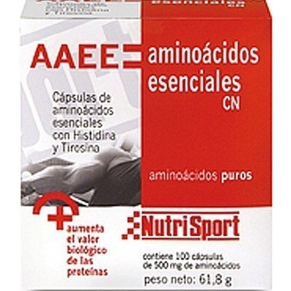Nutrisport Acides Aminés Essentiels (AAEE) CN 500 mg x 100 gélules