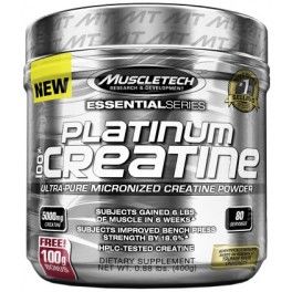 Muscletech Platinum 100% Creatina 400 gr