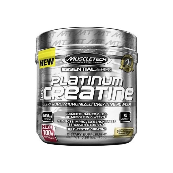 Muscletech Platinum 100% Creatine 400 gr
