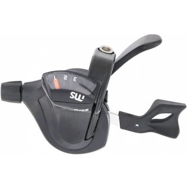 Controle de botão Sunrace Dlms10 Esquerda 2/3 Velocidade 1700 mm Alumínio Preto