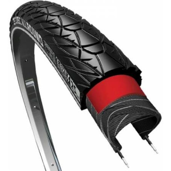 Cst Allround Tyre Xl 28x1.50 Rigid Black Reflective (40-622)