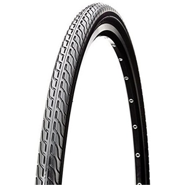 Cst Basic Tyre 28x1 1/4 Rigid Black Reflective (32-622)