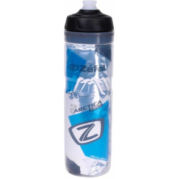 Garrafa Zefal Arctica Pro 75 prata/azul 750 ml