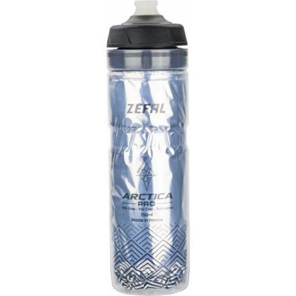 Zefal Trinkflasche Arctica Pro 75 Silber/Schwarz 750 ml