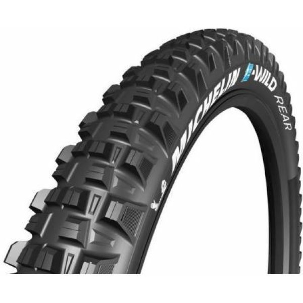 Michelin Cubierta E-wild Gum-x Tras. 29x2.60 Tubeless Ready Competition Line Plegable Negro (66-622)