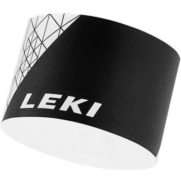 Leki Cross Trail Headband Black-white Piece