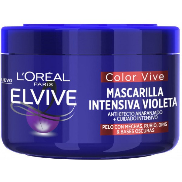 L\'oreal Elvive Color-vive Violet Intensive Mask 250 Ml Unisex