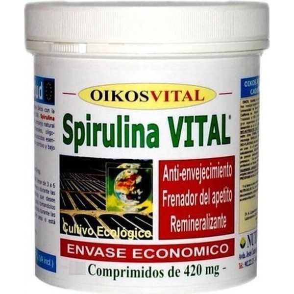 Oikos Vital Espirulina-vital 420 Mg 480 Comp.
