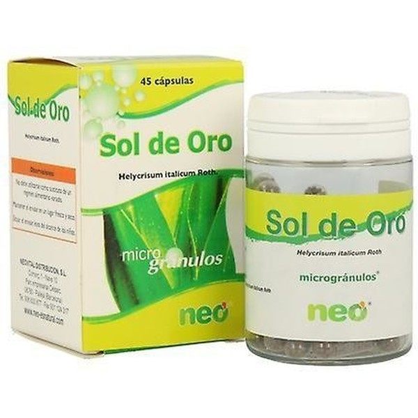 Neo - Extrait Sec 5:1 de Sol de Oro 200 mg - 45 Capsules - Pour Soulager les Symptômes d'Allergie