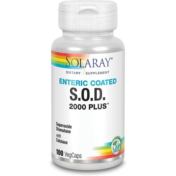 Solaray S.o.d 2000 Plus 100 Vcaps