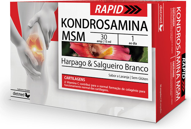 Dietmed Kondrosamina Rapid 30 Ampollas-image