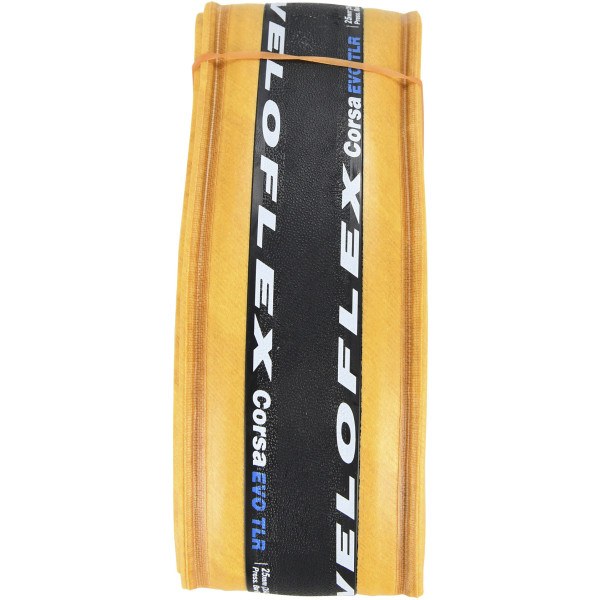 Veloflex Tyre Corsa Evo 700x28 Tubeless Ready Black/Beige 28-622