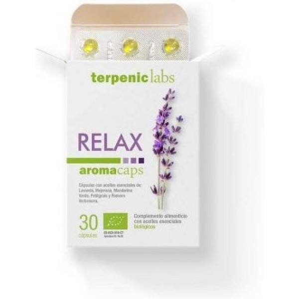 Terpenic Aromacaps Relax 30 Capsulas