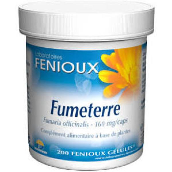 Fenioux Fumaria 200 Gélules 160 Mg