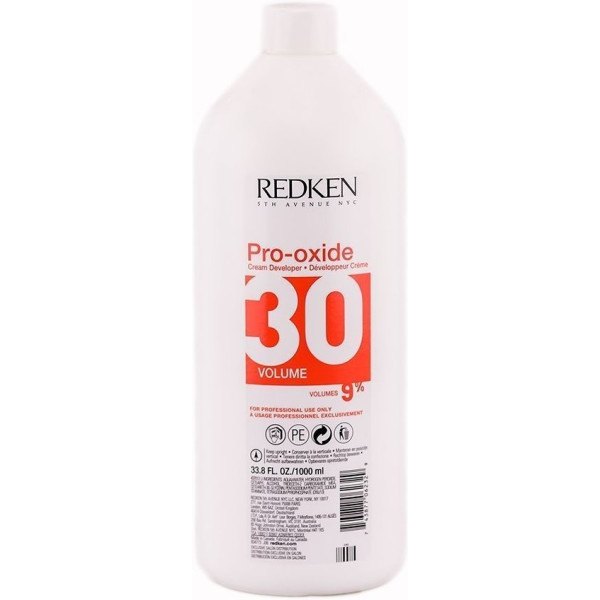 Redken Pro-ossido sviluppatore in crema 30 vol 9% 1000 ml unisex