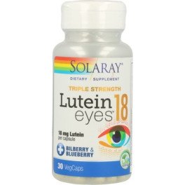 Solaray Lutein Augen 18 mg 30 Vcaps