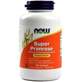 Now Super Evening Primrose 1300 Mg 120 Pérolas