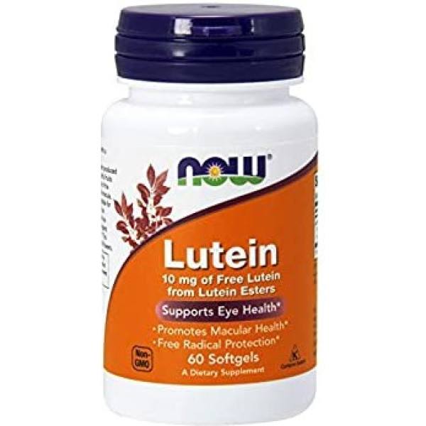 Now Lutein Esters 10 Mg 60 Caps