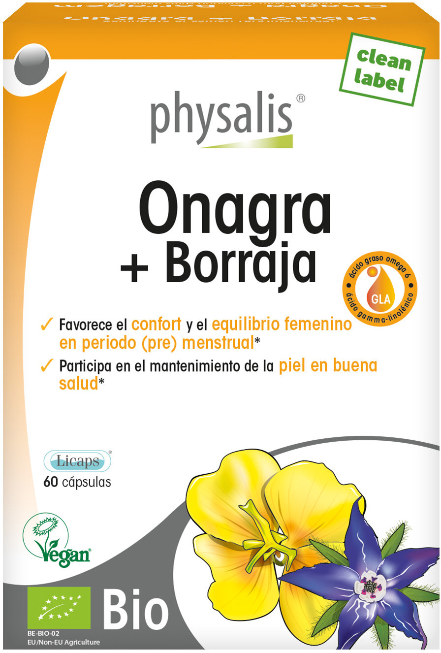 Physalis Onagra Y Borraja 60Caps-image