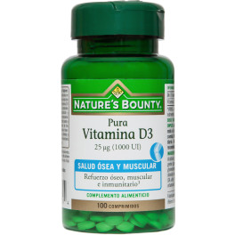 Nature\'s Bounty Vitamin D3 25 Mcg (1000ui) 100 Comp