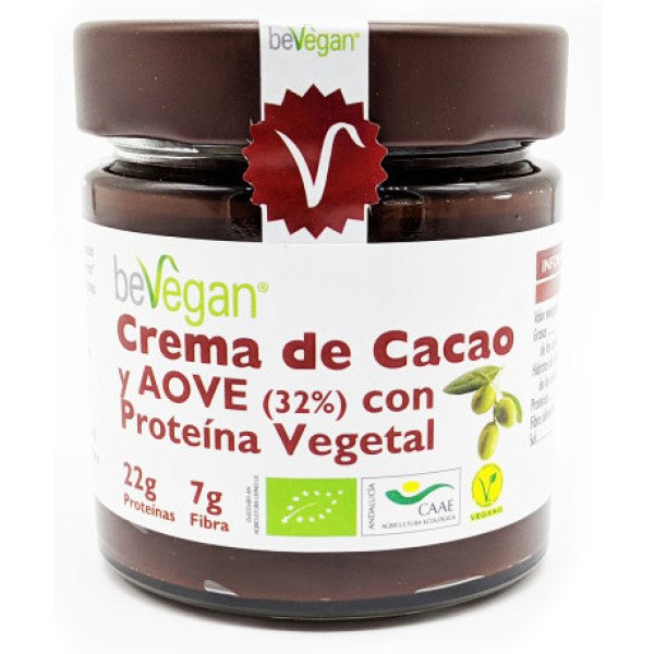 Bevegan Crema De Cacao Y Aove Con Proteina Vegetal 200
