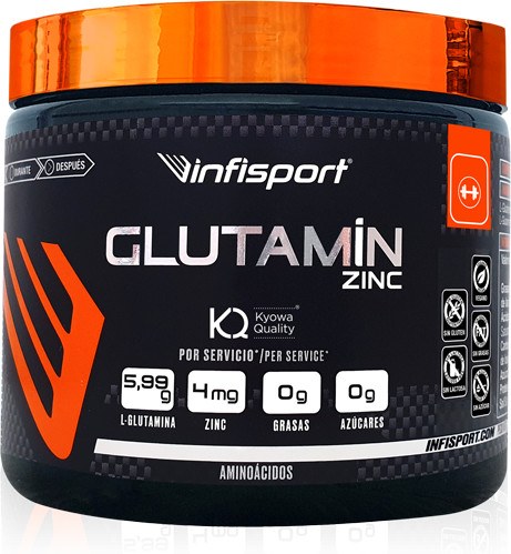 Infisport Glutamina + Zinco 300 Gr-image
