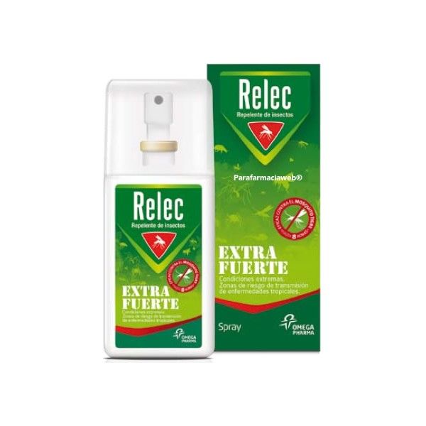 Relec Spray Extra Forte - Repelente de Insetos 75 ml