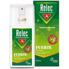 Relec Strong Sensitive Spray - Repellente per zanzare 75 ml