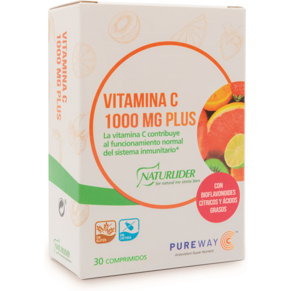 Naturlider Vitamin C 1000 mg Plus 30 Comp