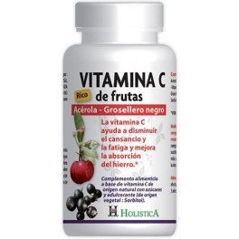 Vitamina C Holística Frutas 60 Comp