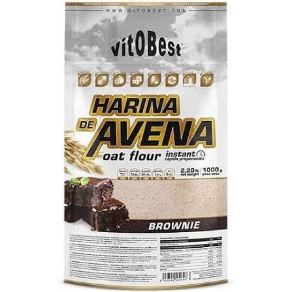 Vitobest Harina De Avena 1 Kg Brownie