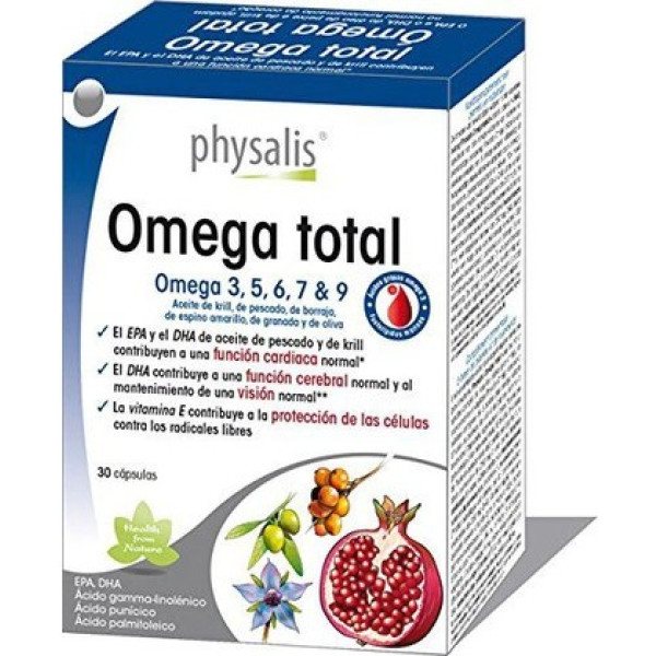 Physalis Omega Total 30 Cápsulas
