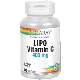 Solaray Lipovitamin C 100 Capsulas Vegetales