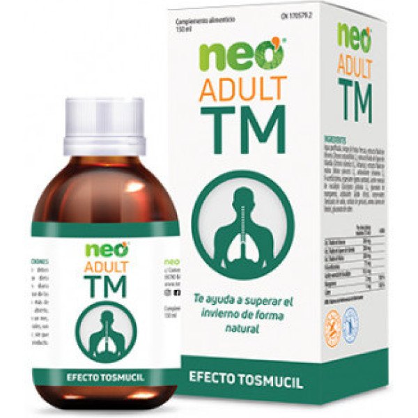 Neo Adult TM - Jarabe Expectorante Para Adultos Que Ayuda a Expulsar la Mucosidad y a Calmar la Tós- Salud, Resfriados