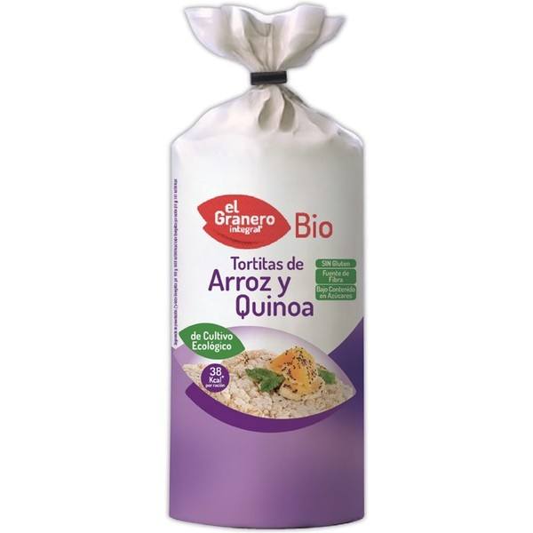 El Granero Integrale Rijstpannenkoekjes met Quinoa 120 Gram