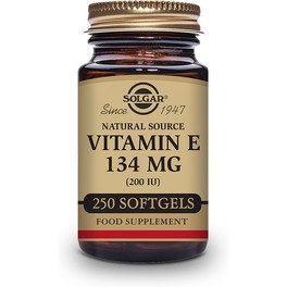 Solgar Vitamina E 200 UI 250 Cápsulas