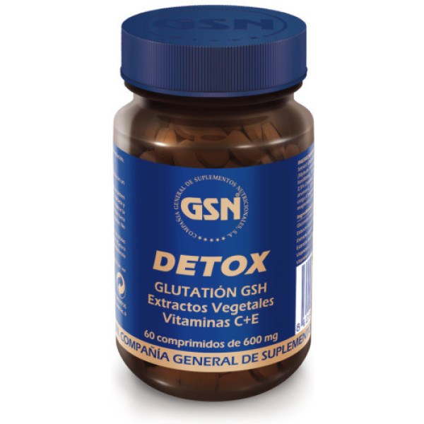 Gsn Detox Glutathion 60 Tabletten