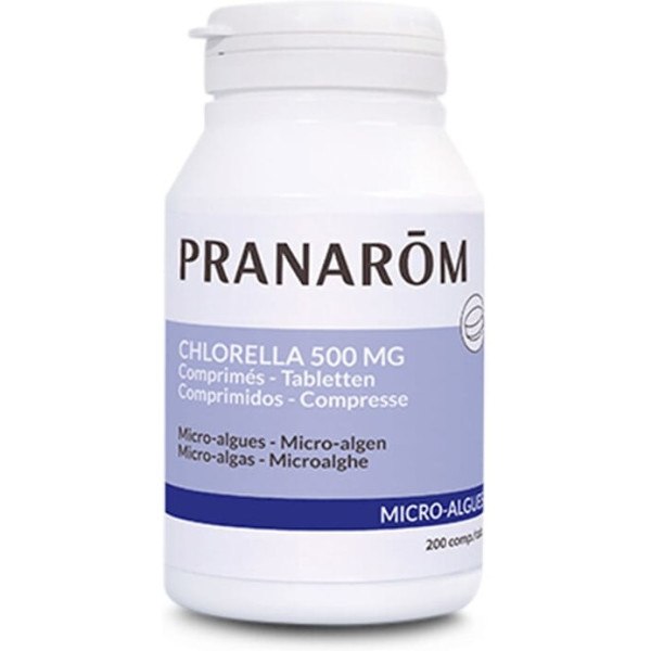 Pranarom Chlorella Comprimidos 500 Mg 200 Comprimidos