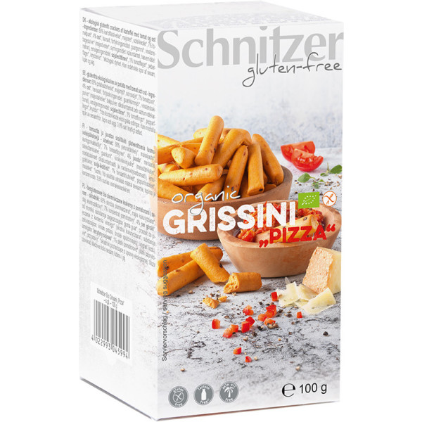 Schnitzer Palitos Grissini Pizza S/g Schnitzer 100 G