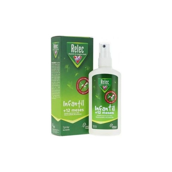 Relec Infant Spray +12 mesi - Repellente per zanzare 100 ml